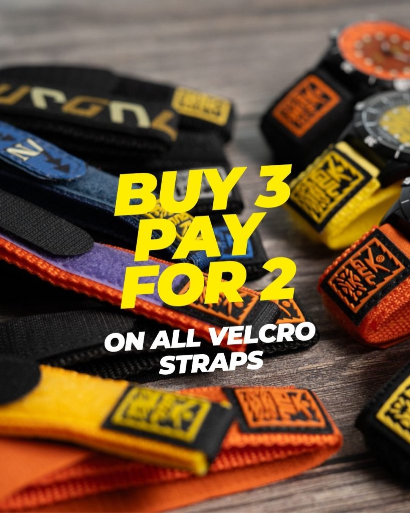 gul watches velcro straps