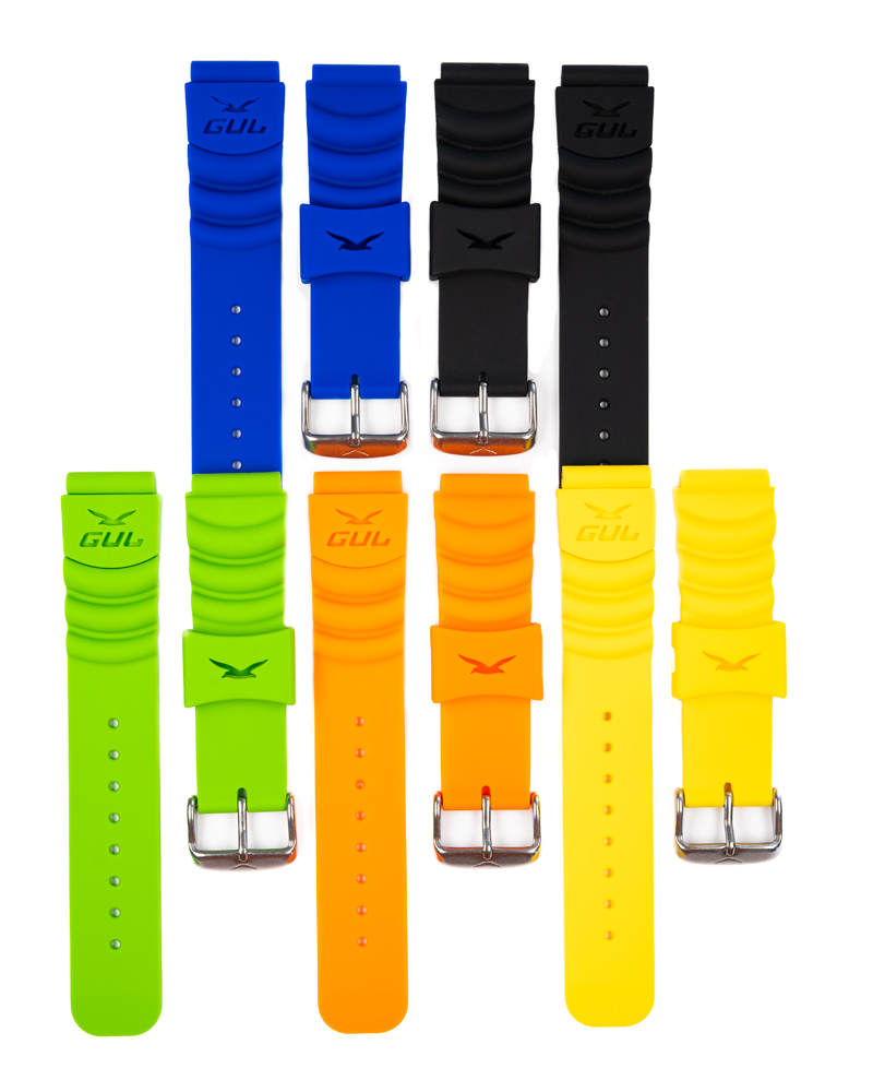 silicone straps gul watches