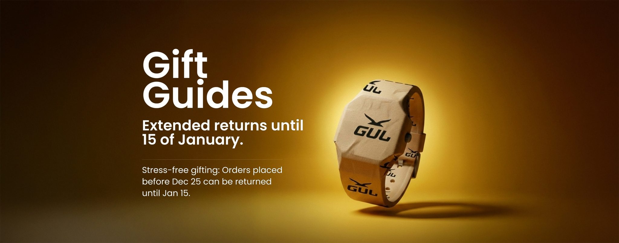 gift ideas gul watches wrapped watch